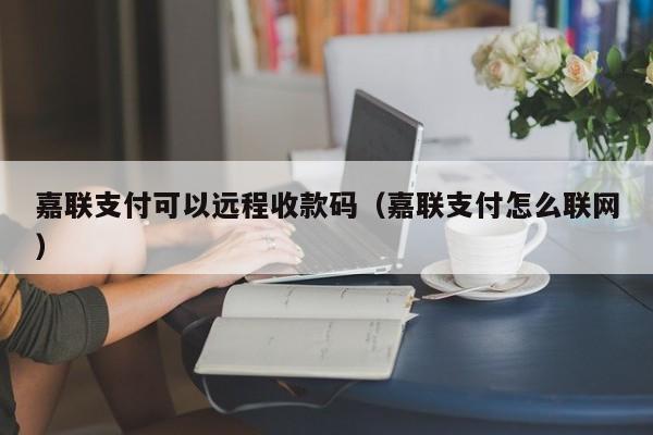 嘉联支付可以远程收款码（嘉联支付怎么联网）