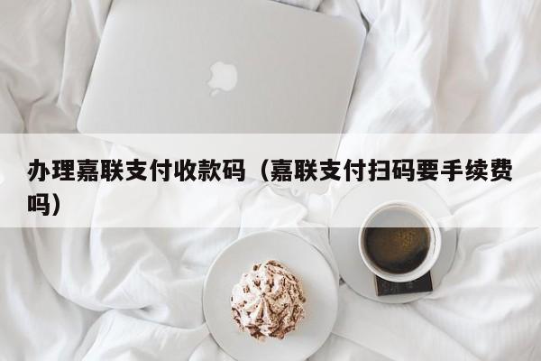 办理嘉联支付收款码（嘉联支付扫码要手续费吗）