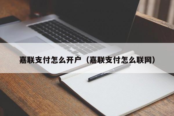 嘉联支付怎么开户（嘉联支付怎么联网）