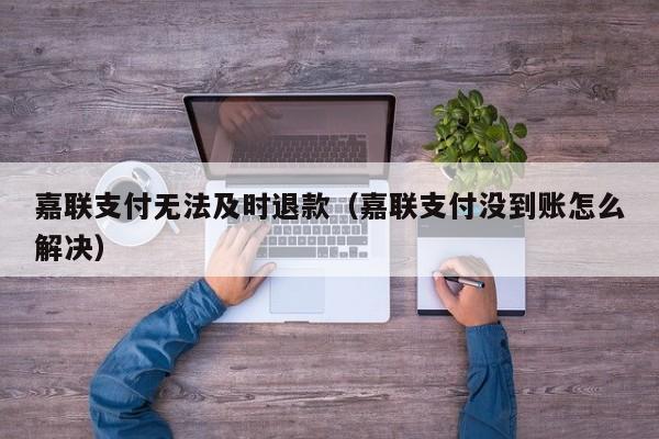 嘉联支付无法及时退款（嘉联支付没到账怎么解决）