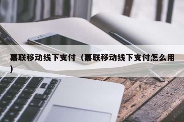 嘉联移动线下支付（嘉联移动线下支付怎么用）