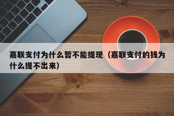 嘉联支付为什么暂不能提现（嘉联支付的钱为什么提不出来）