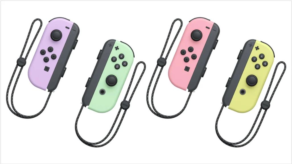 腾讯申请国行 Switch 手柄新配色商品条码，含淡粉色、淡黄色