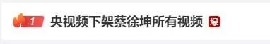 央视下架蔡某坤？工作室此前被列入经营异常名录…手握近30家代言，官方提示：请品牌方做好风险把控